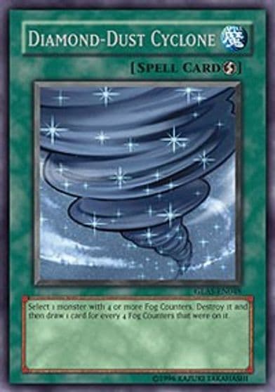 Diamond Dust Cyclone Gladiator's Assault Yu-Gi-Oh! card