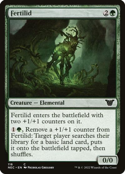 Fertilid Commander: Kamigawa: Neon Dynasty Magic card