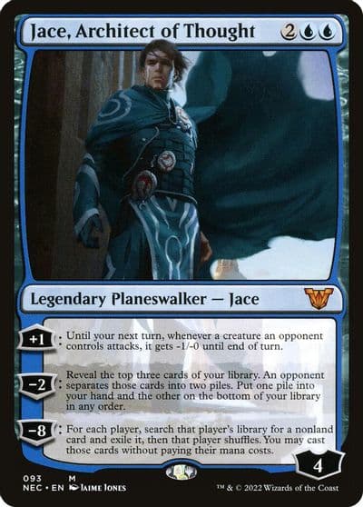 Jace Architect of Thought Commander: Kamigawa: Neon Dynasty Magic card