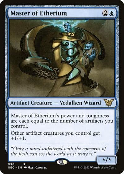 Master of Etherium Commander: Kamigawa: Neon Dynasty Magic card