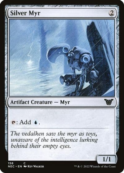 Silver Myr Commander: Kamigawa: Neon Dynasty Magic card