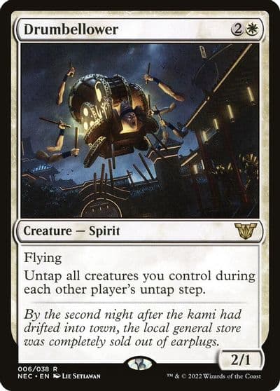 Drumbellower Commander: Kamigawa: Neon Dynasty Magic card
