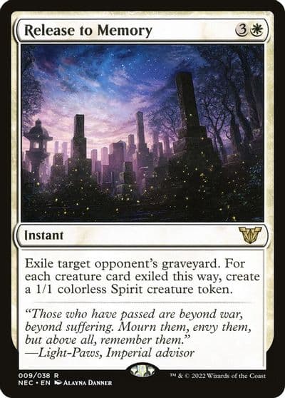 Release to Memory Commander: Kamigawa: Neon Dynasty Magic card
