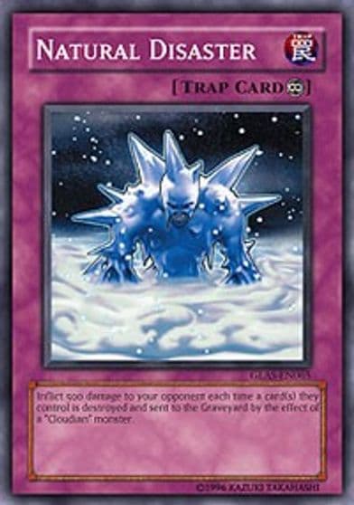 Natural Disaster Gladiator's Assault Yu-Gi-Oh! card