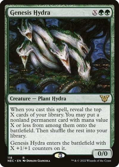 Genesis Hydra Commander: Kamigawa: Neon Dynasty Magic card