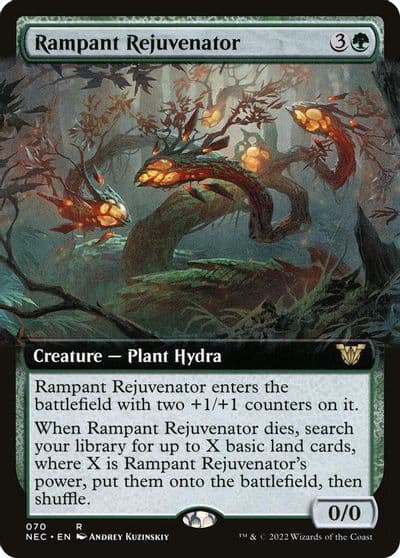 Rampant Rejuvenator Extended Art Commander: Kamigawa: Neon Dynasty Magic card