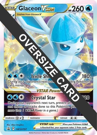 Glaceon VSTAR - SWSH197 Jumbo Cards Pokemon card