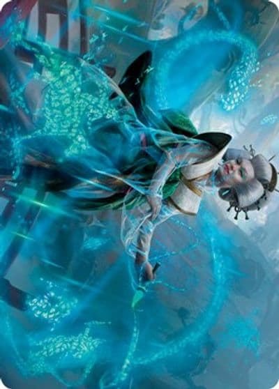 Bearer of Memory Art Card Art Series: Kamigawa: Neon Dynasty Magic card
