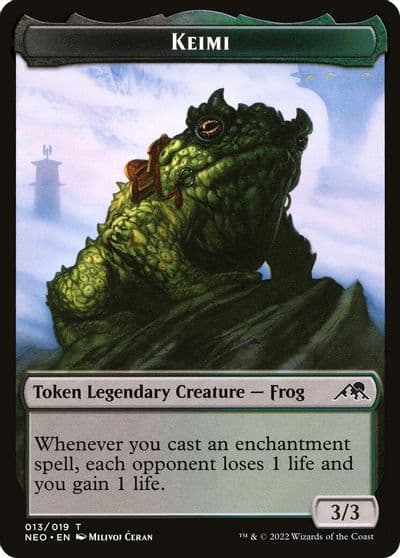 Keimi Token Kamigawa: Neon Dynasty Magic card