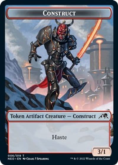 Construct Token 006 Kamigawa: Neon Dynasty Magic card