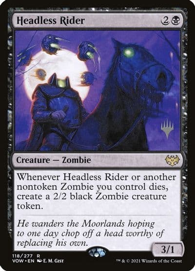 Headless Rider Promo Pack: Kamigawa: Neon Dynasty Magic card