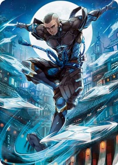 Kaito Shizuki Art Card 70 81 Art Series: Kamigawa: Neon Dynasty Magic card