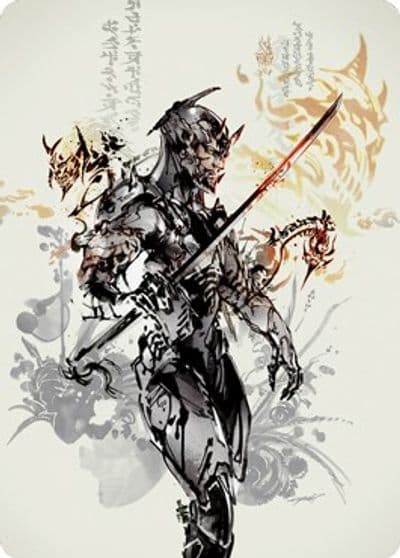Satoru Umezawa Art Card 73 81 Art Series: Kamigawa: Neon Dynasty Magic card