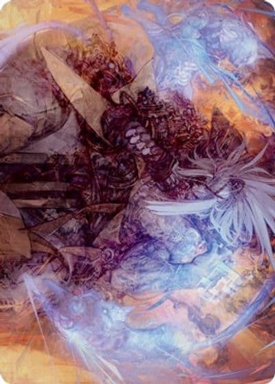 Satoru Umezawa Art Card 74 81 Art Series: Kamigawa: Neon Dynasty Magic card