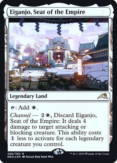 Eiganjo Seat of the Empire Prerelease Cards Magic card