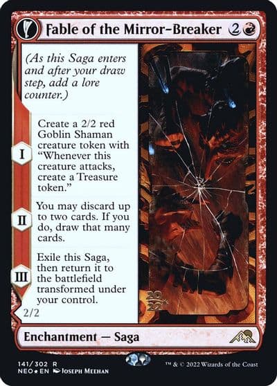 Fable of the Mirror Breaker Prerelease Cards Magic card