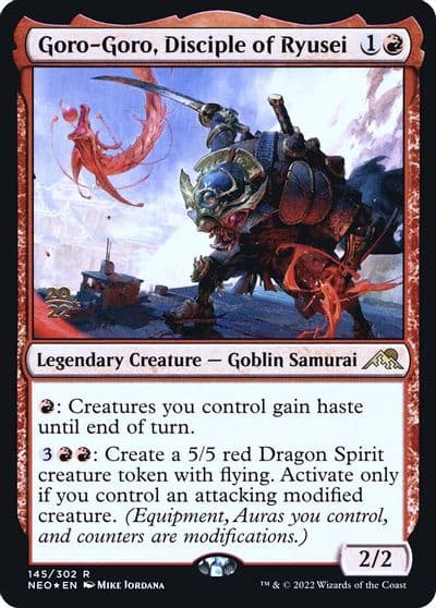 Goro Goro Disciple of Ryusei Prerelease Cards Magic card