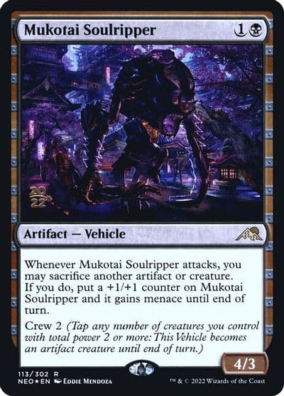 Mukotai Soulripper Prerelease Cards Magic card