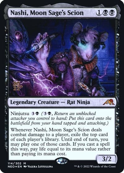 Nashi Moon Sages Scion Prerelease Cards Magic card