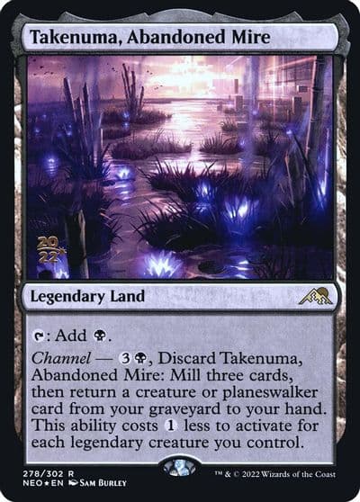 Takenuma Abandoned Mire Prerelease Cards Magic card