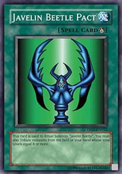 Javelin Beetle Pact Premium Pack 1 Yu-Gi-Oh! card