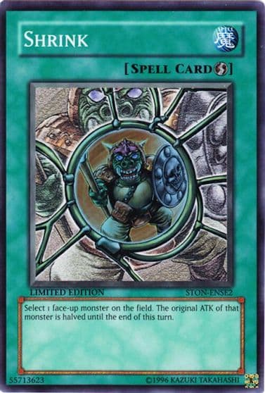 Shrink Strike of Neos Yu-Gi-Oh! card