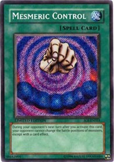 Mesmeric Control Shadow of Infinity Yu-Gi-Oh! card