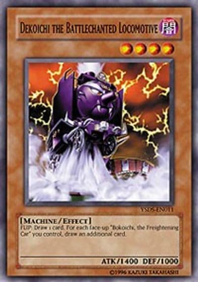 Dekoichi the Battlechanted Locomotive Starter Deck: Syrus Truesdale Yu-Gi-Oh! card