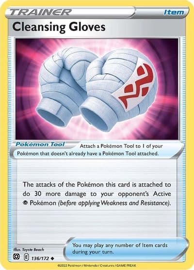 Cleansing Gloves SWSH09: Brilliant Stars Pokemon card