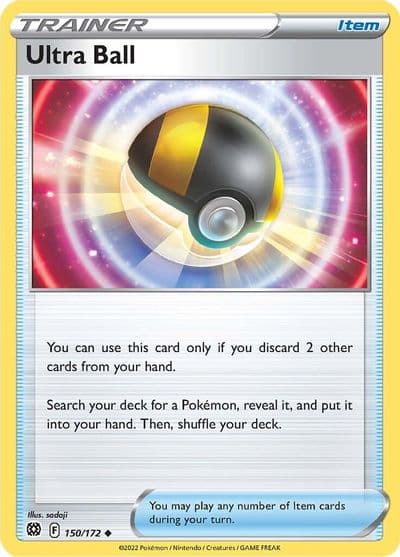 Ultra Ball SWSH09: Brilliant Stars Pokemon card