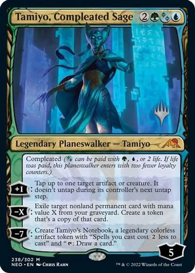 Tamiyo Compleated Sage Promo Pack: Kamigawa: Neon Dynasty Magic card