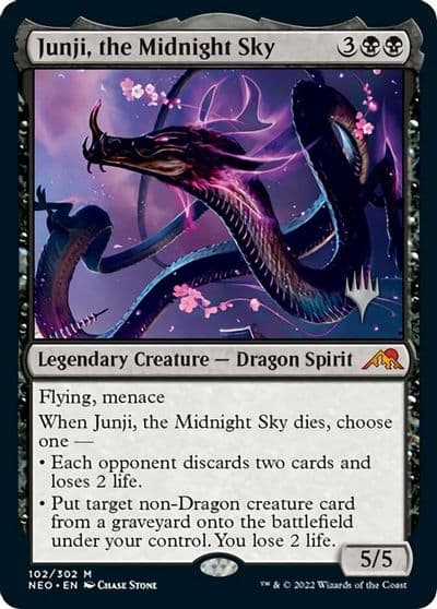 Junji the Midnight Sky Promo Pack: Kamigawa: Neon Dynasty Magic card