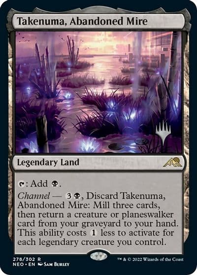 Takenuma Abandoned Mire Promo Pack: Kamigawa: Neon Dynasty Magic card