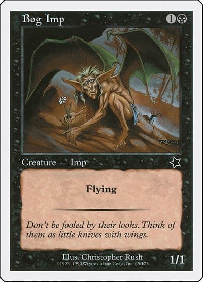 Bog Imp Starter 1999 Magic card