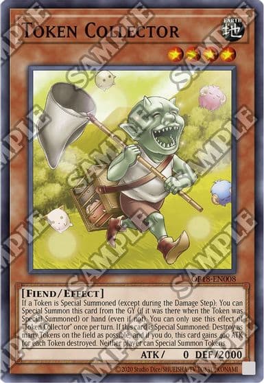 Token Collector OTS Tournament Pack 18 Yu-Gi-Oh! card