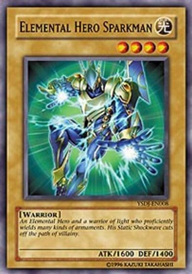 Elemental HERO Sparkman Starter Deck: Jaden Yuki Yu-Gi-Oh! card