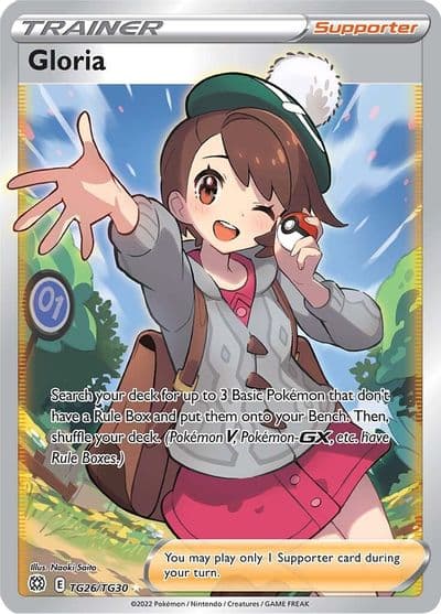 Gloria SWSH09: Brilliant Stars Trainer Gallery Pokemon card