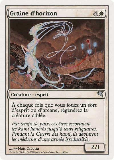 Horizon Seed French Graine dhorizon Magic Encyclopedia 2005 (Salvat/Hachette) Magic card