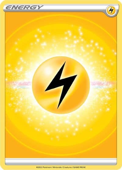 Lightning Energy (2022 Unnumbered) SWSH09: Brilliant Stars Pokemon card