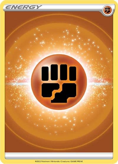 Fighting Energy (2022 Unnumbered) SWSH09: Brilliant Stars Pokemon card