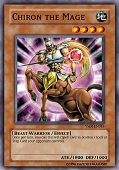 Chiron the Mage Starter Deck: Jaden Yuki Yu-Gi-Oh! card
