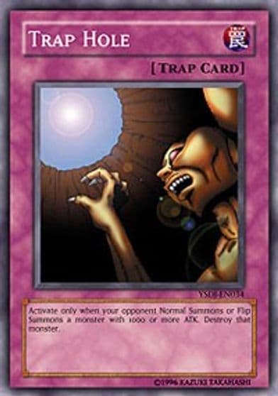 Trap Hole Starter Deck: Jaden Yuki Yu-Gi-Oh! card