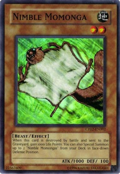 Nimble Momonga Champion Pack 2 Yu-Gi-Oh! card