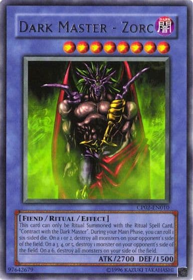 Dark Master Zorc Champion Pack 2 Yu-Gi-Oh! card