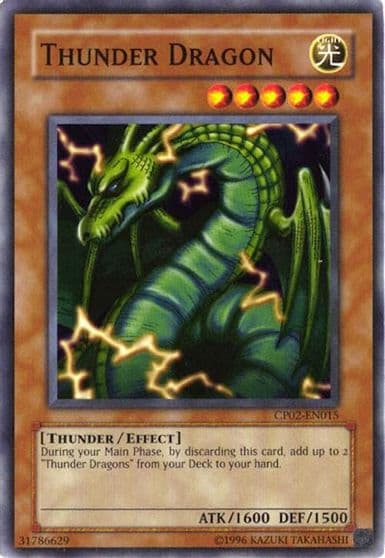 Thunder Dragon Champion Pack 2 Yu-Gi-Oh! card