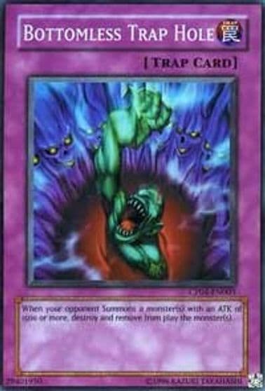 Bottomless Trap Hole Champion Pack 4 Yu-Gi-Oh! card