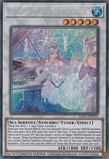 Deep Sea Repetiteur Hidden Arsenal: Chapter 1 Yu-Gi-Oh! card