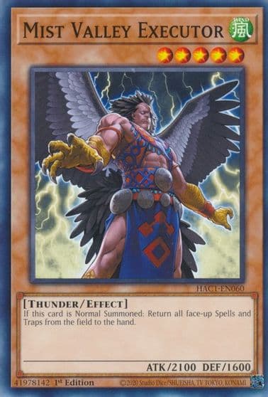 Mist Valley Executor Hidden Arsenal: Chapter 1 Yu-Gi-Oh! card