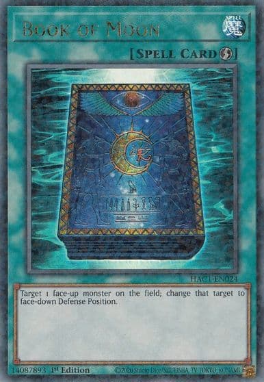 Book of Moon Duel Terminal Hidden Arsenal: Chapter 1 Yu-Gi-Oh! card