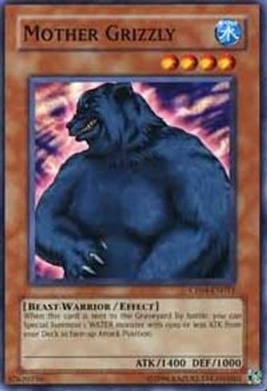 Mother Grizzly Champion Pack 4 Yu-Gi-Oh! card